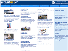 Tablet Screenshot of airportnet.airport-nuernberg.de